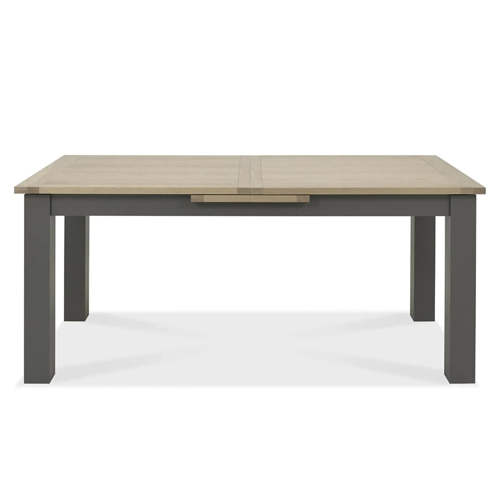 Oakham 6-8 Seater Extending Dining Set - Dark Grey, Oak