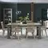 Oakham 6-8 Seater Extending Dining Set with Spindle Chairs - Oak