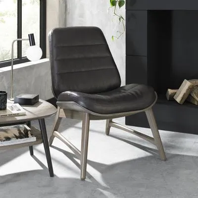 Old West Vintage Chair - Weathered Oak image