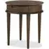 Oslo 1 Drawer Lamp Table - Walnut