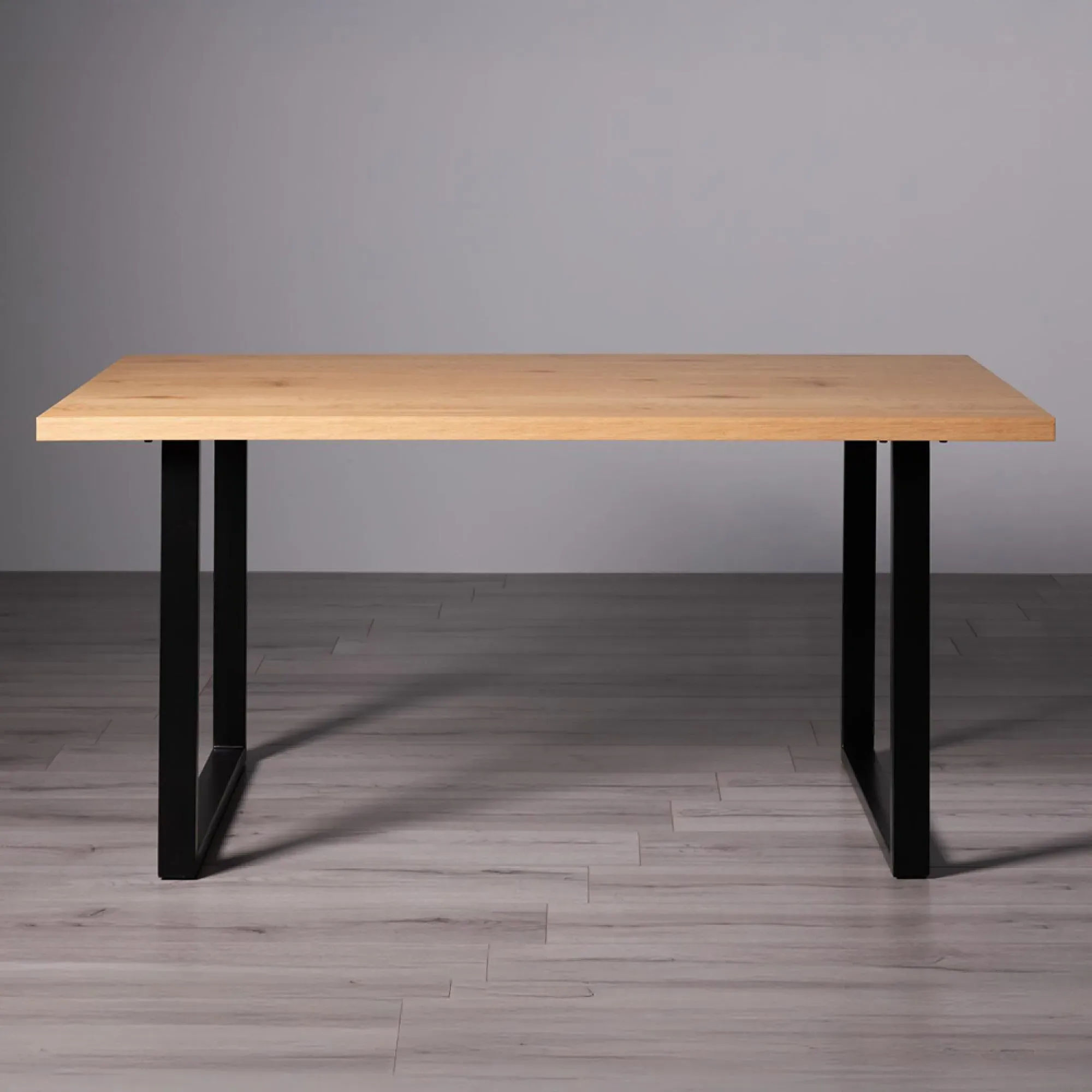 Ramsay 6 Seater Dining Set with Mondrian Chairs - Oak, Velvet