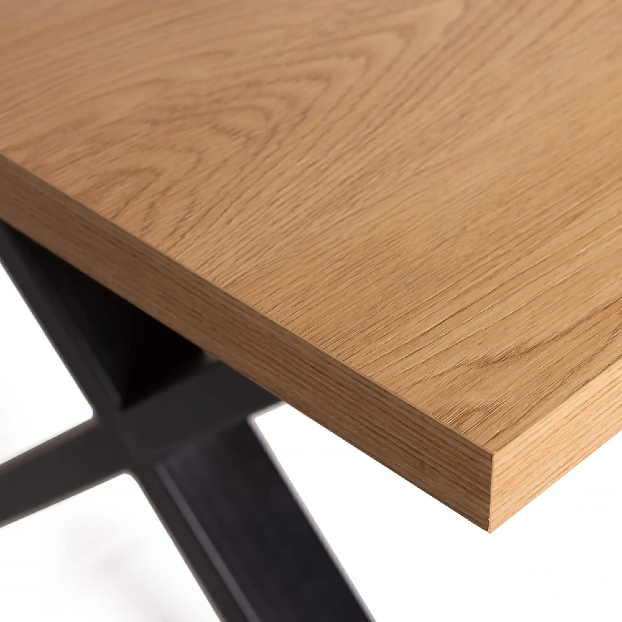 Ramsay 6-Seater Dining Table - Oak, Melamine