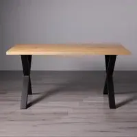 Ramsay 6-Seater Dining Table - Oak, Melamine