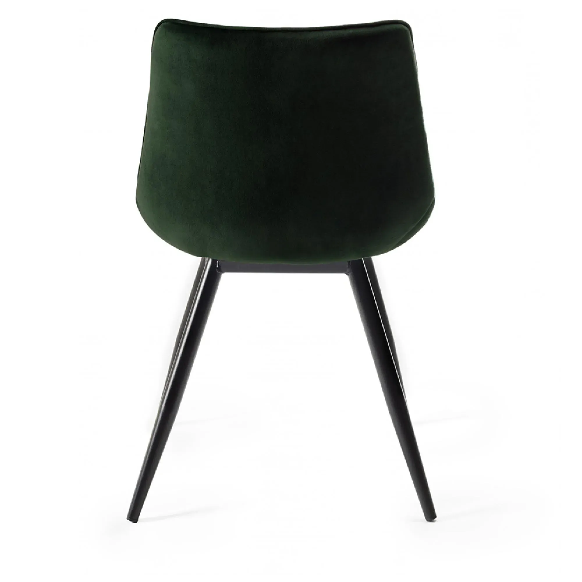 Seurat Dining Chair - Green, Velvet