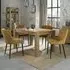 Turin 4-6 Seater Extendable Dining Set with Cezanne Chairs
