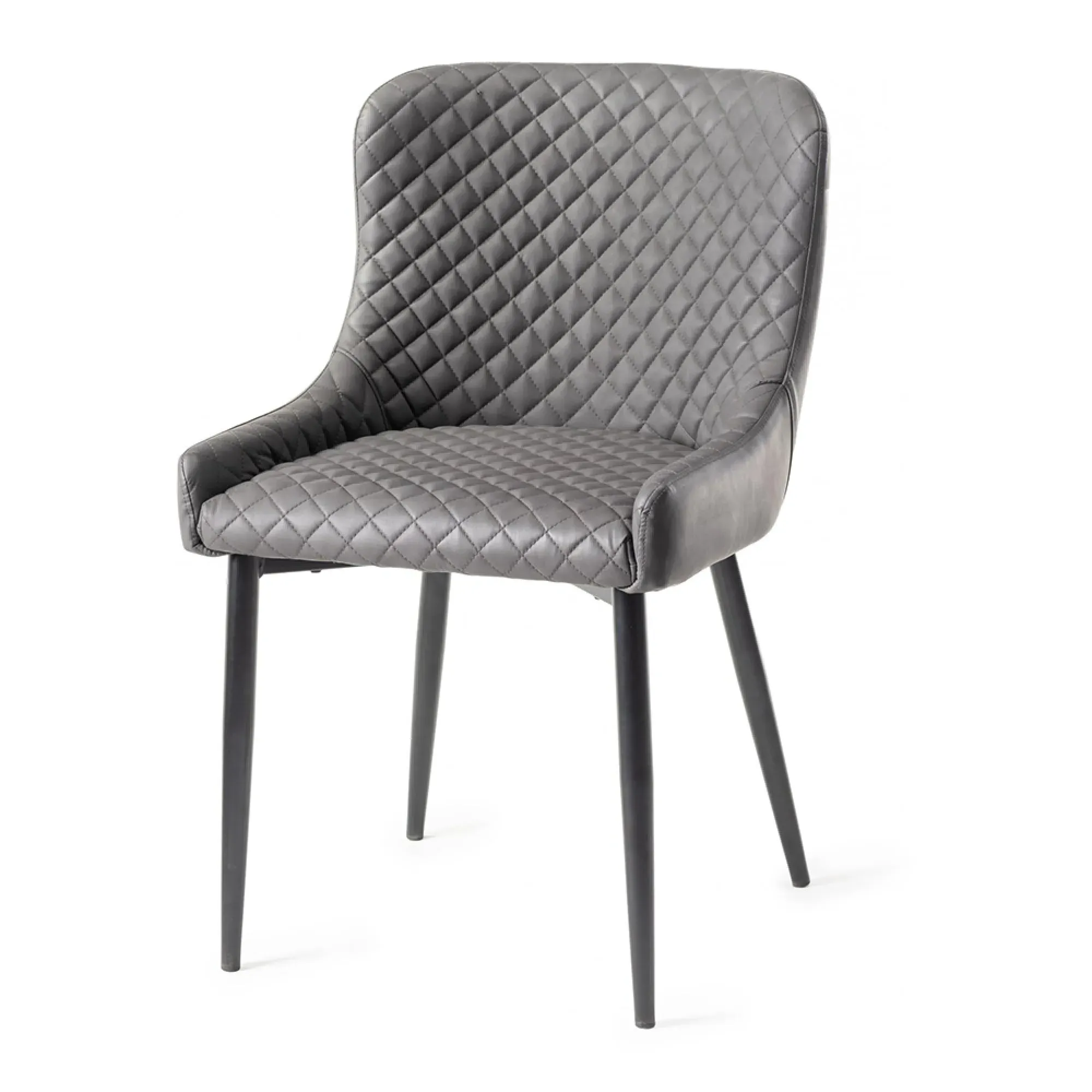 Turin 4-6 Seater Extendable Dining Set with Cezanne Chairs - Dark Oak