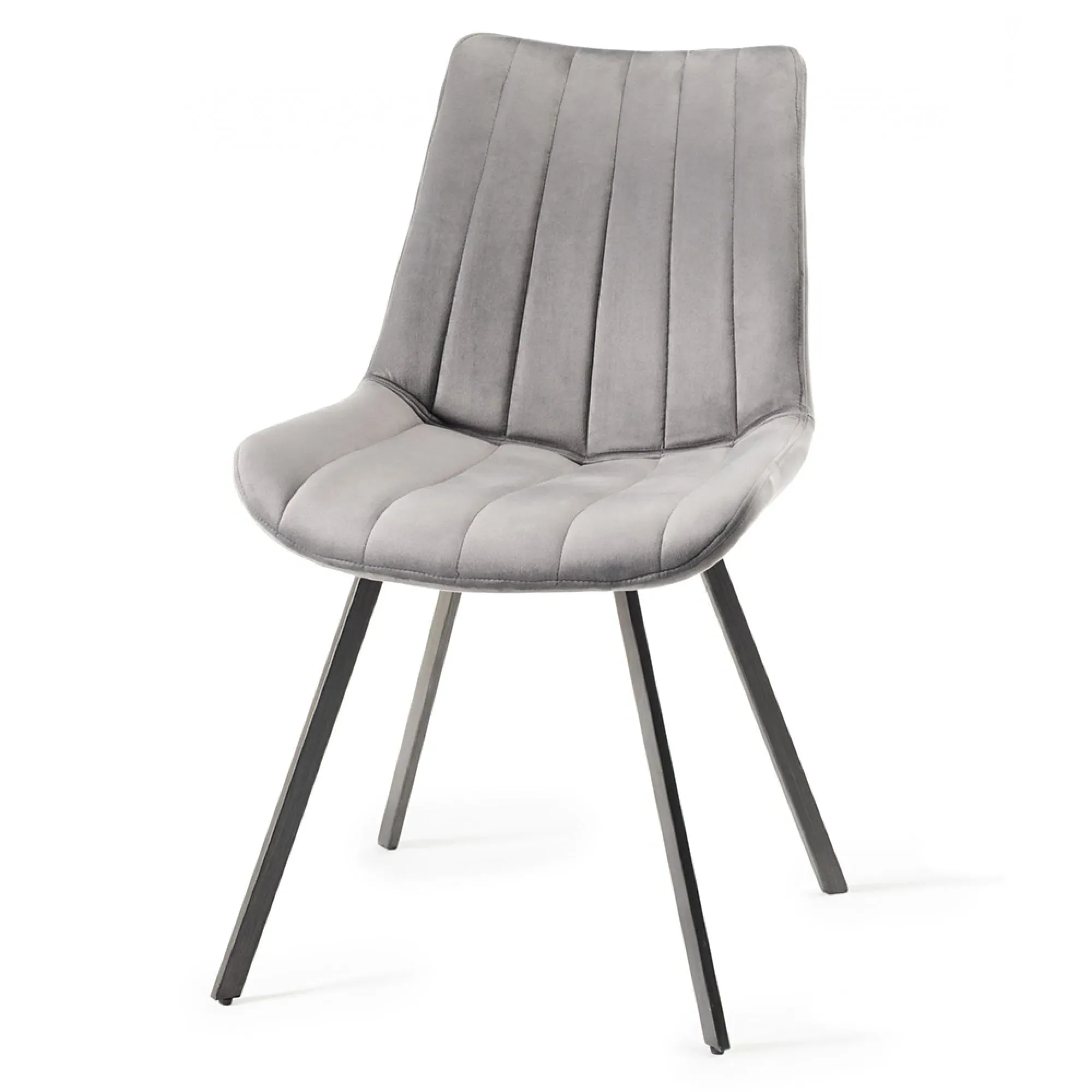 Turin 6-10 Seater Extendable Dining Set with 8 Fontana Chairs - Light Oak