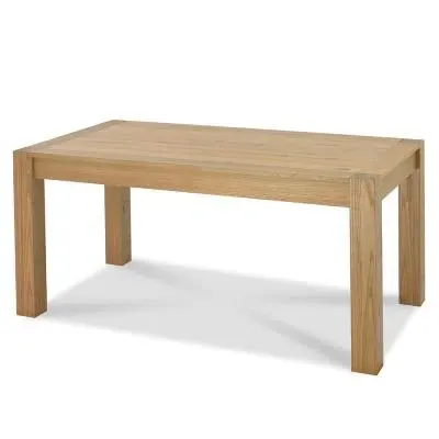 Turin 6 Seater Extendable Dining Table - Light Oak image