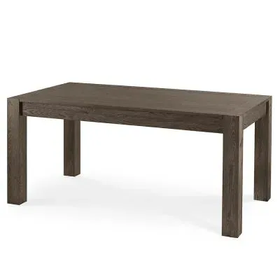 Turin 8 Seater Extendable Dining Table - Dark Oak