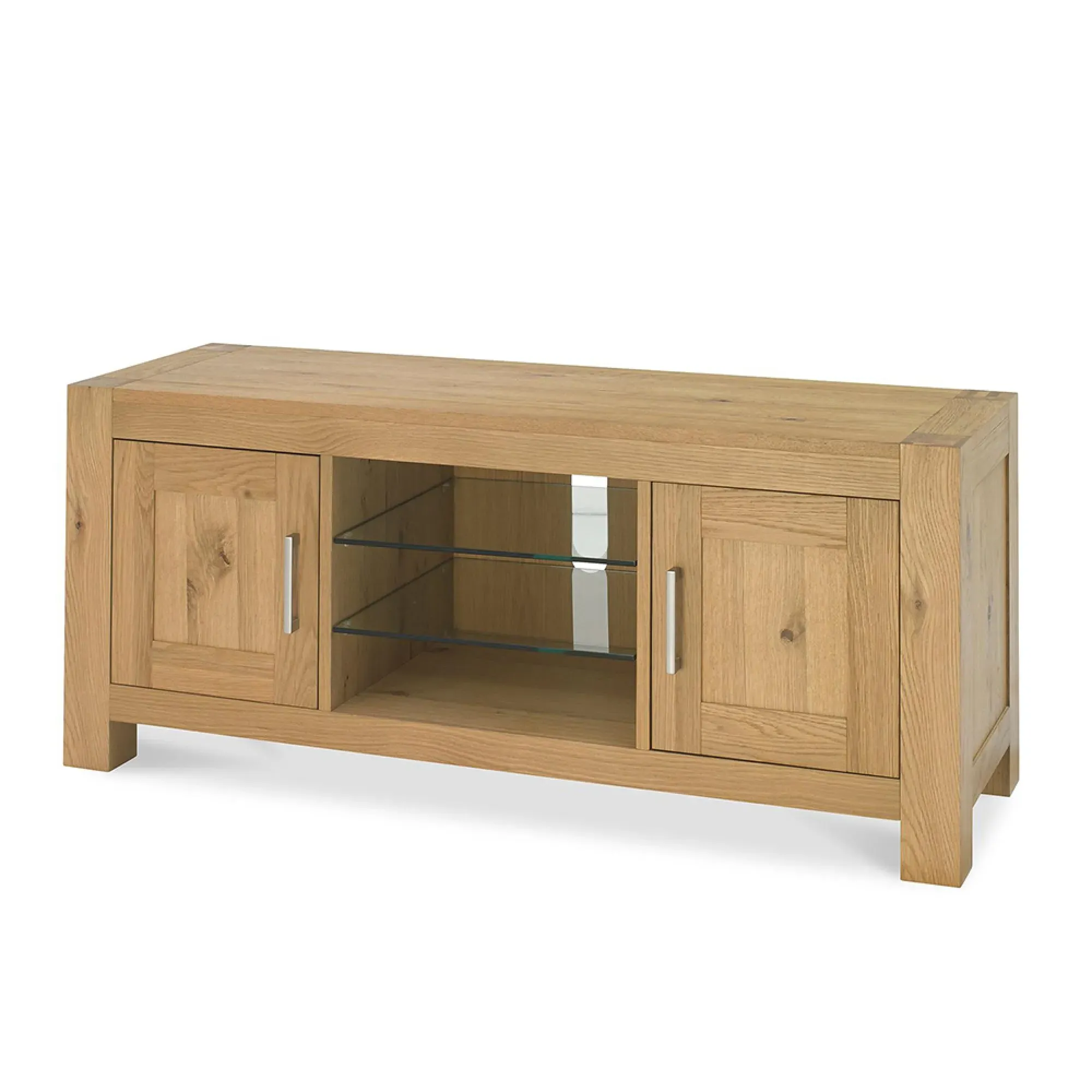 Turin Entertainment Unit - Light Oak