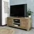 Turin Entertainment Unit - Light Oak