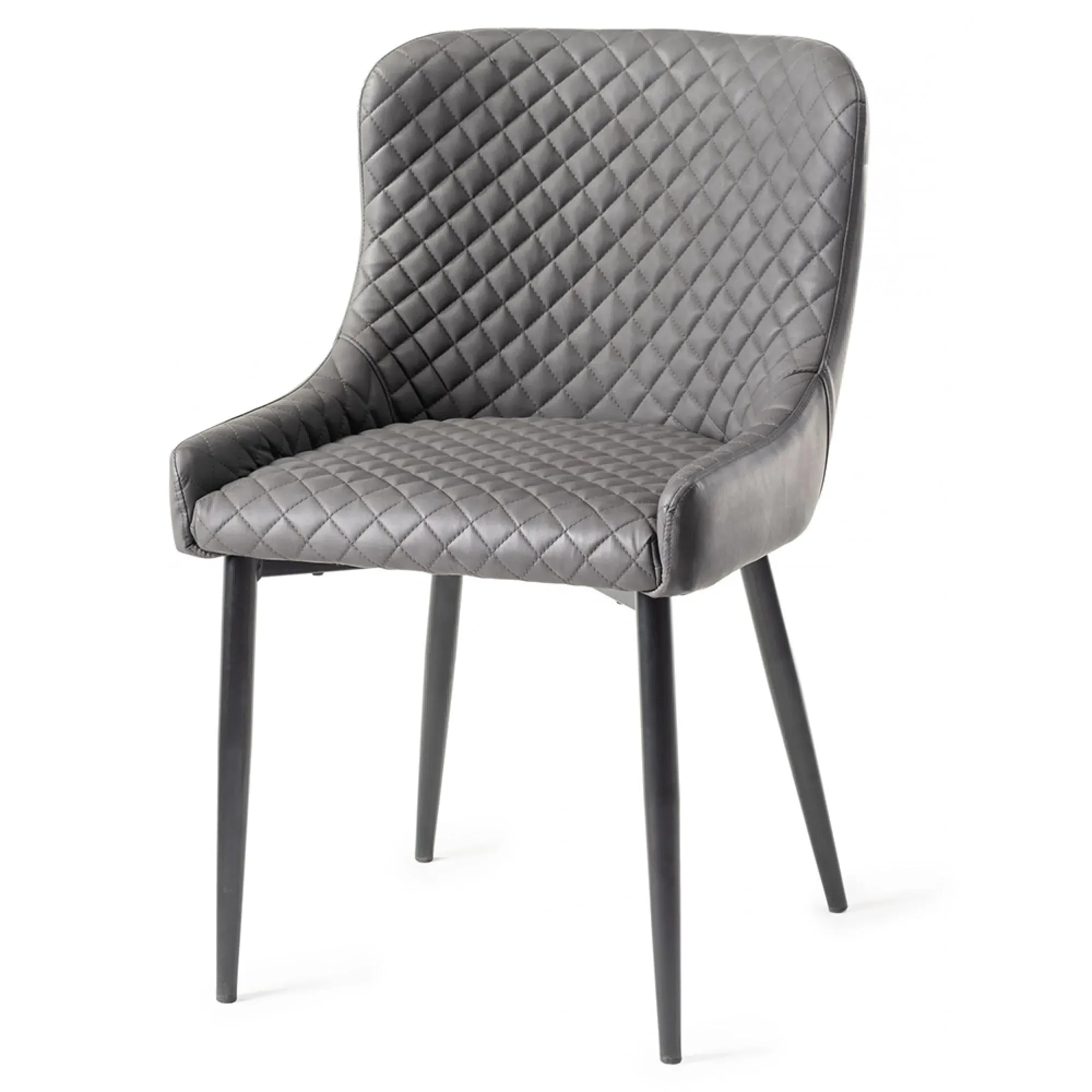 Turin Glass 4-Seater Dining Set with Cezanne Chairs - Oak, Glass