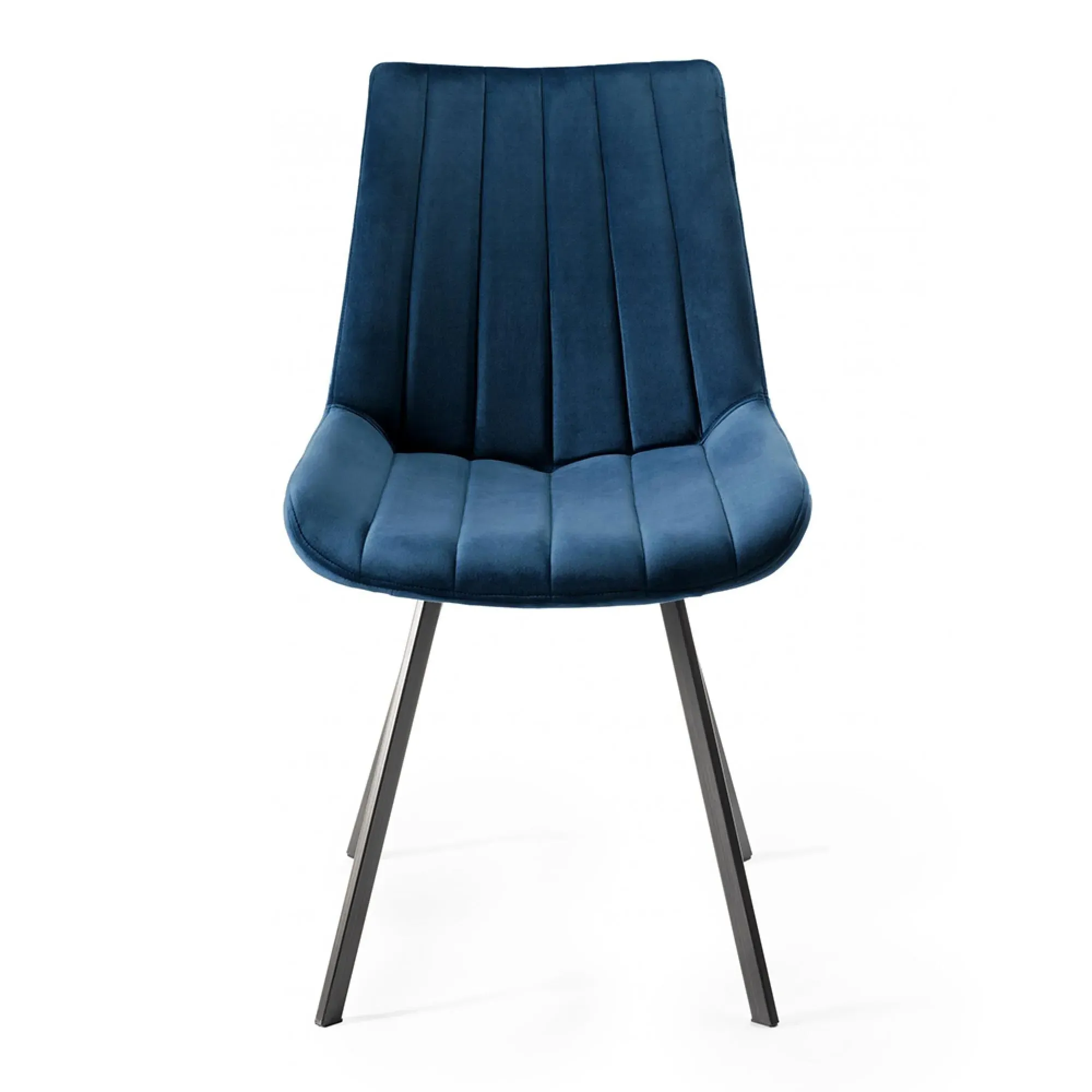 Turin Glass 4-Seater Dining Set with Fontana Chairs - Oak, Glass