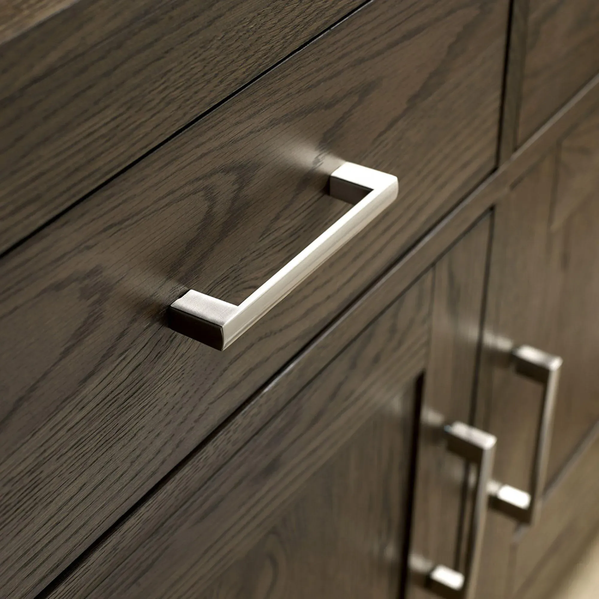 Turin Wide 3 Door Sideboard - Dark Oak