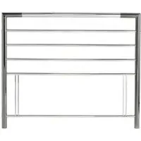 Urban Double Headboard - Shiny Nickel
