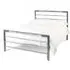 Urban Single Bed Frame - Shiny Nickel