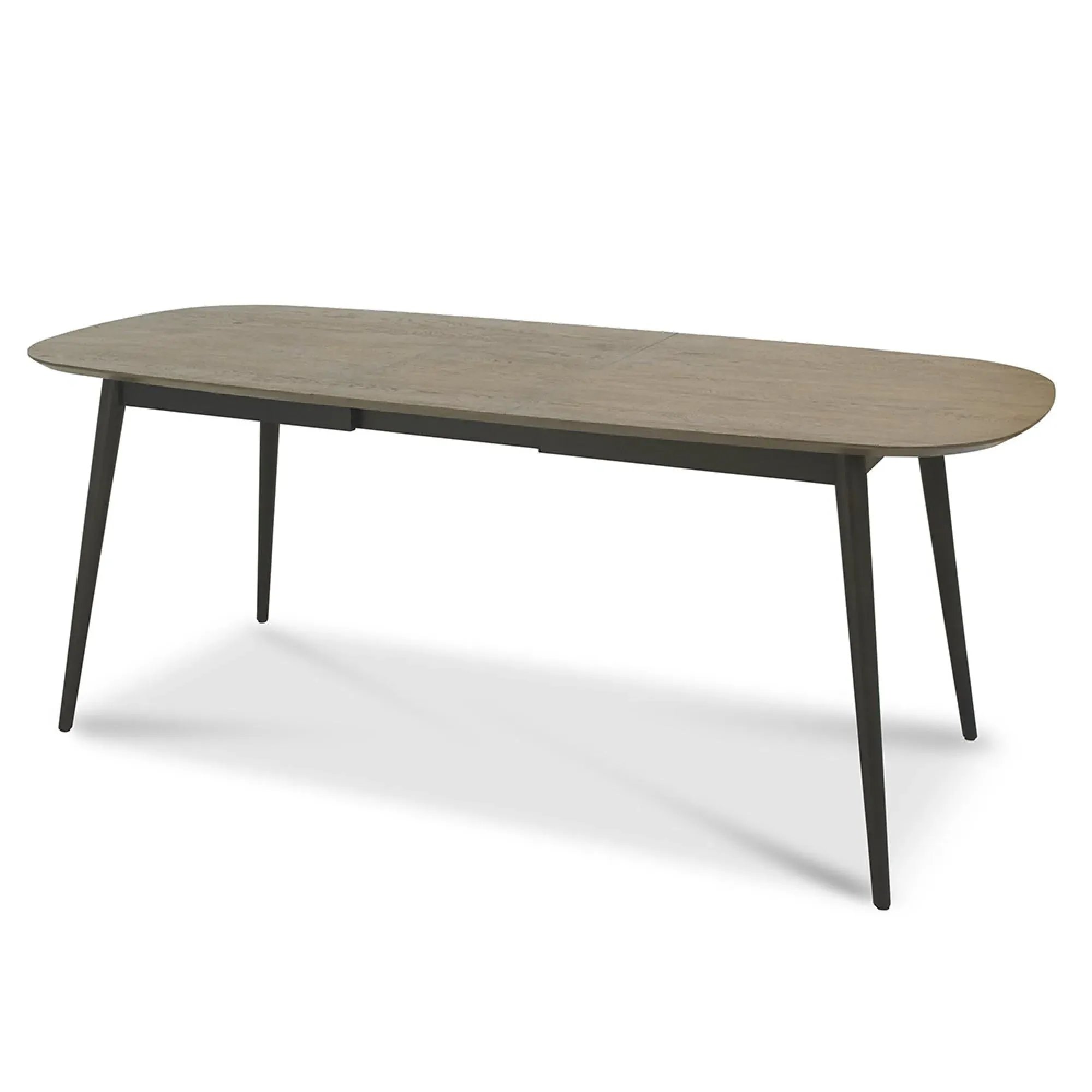 Vintage 6-Seater Extending Dining Table - Weathered Oak