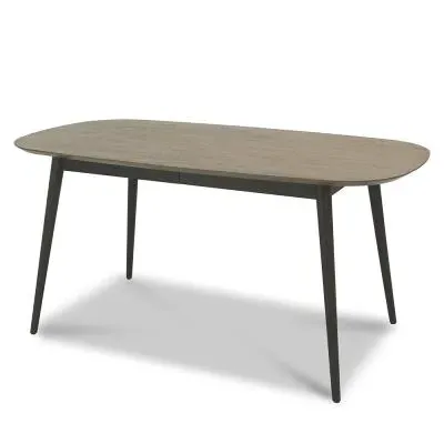 Vintage 6-Seater Extending Dining Table - Weathered Oak