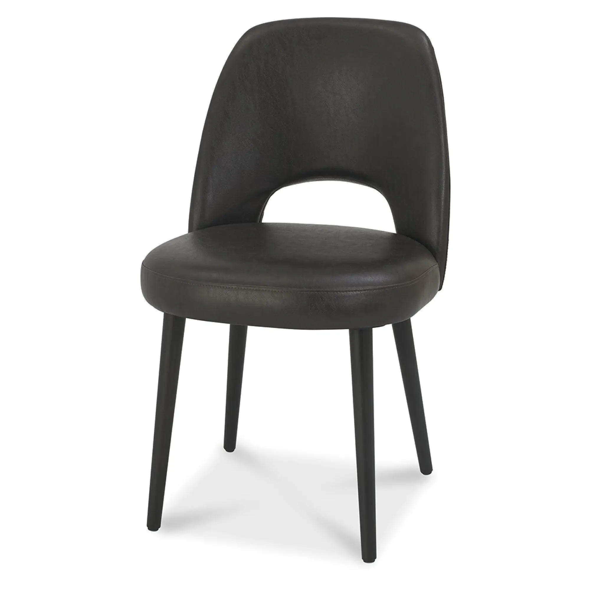 Vintage Peppercorn Upholstered Dining Chair - Peppercorn