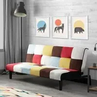 Aurora Sofa Bed - Multi-Coloured, Fabric