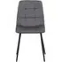 Axel Dining Chair Set of 2 - Grey, Fabric