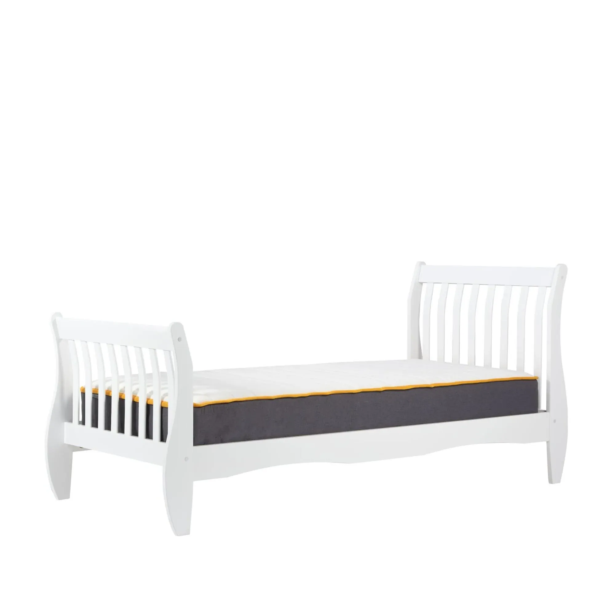 Belford High Foot End Bed Frame - White