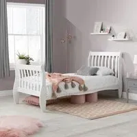 Belford High Foot End Bed Frame - White