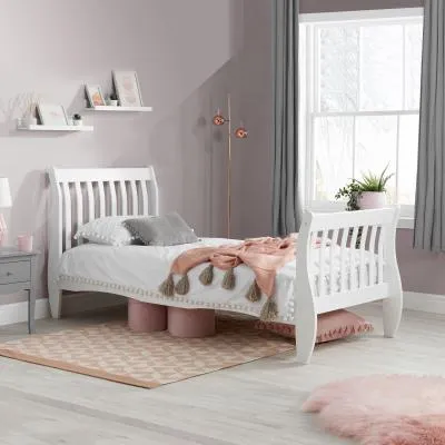 Belford High Foot End Bed Frame - White image