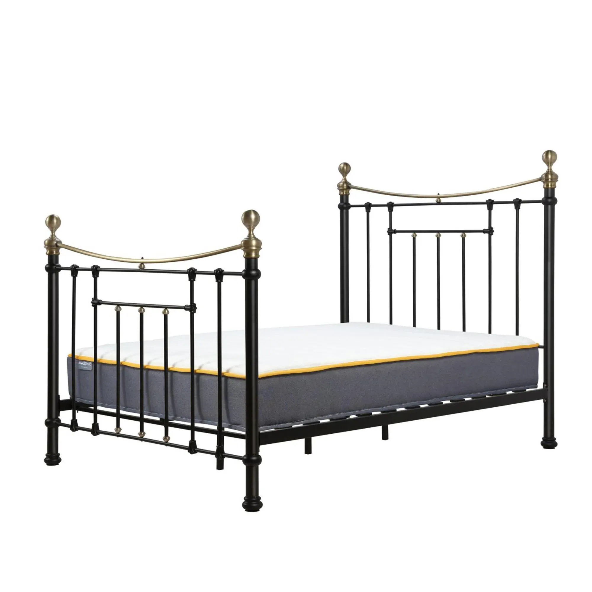 Bronte Metal Bed Frame - Black