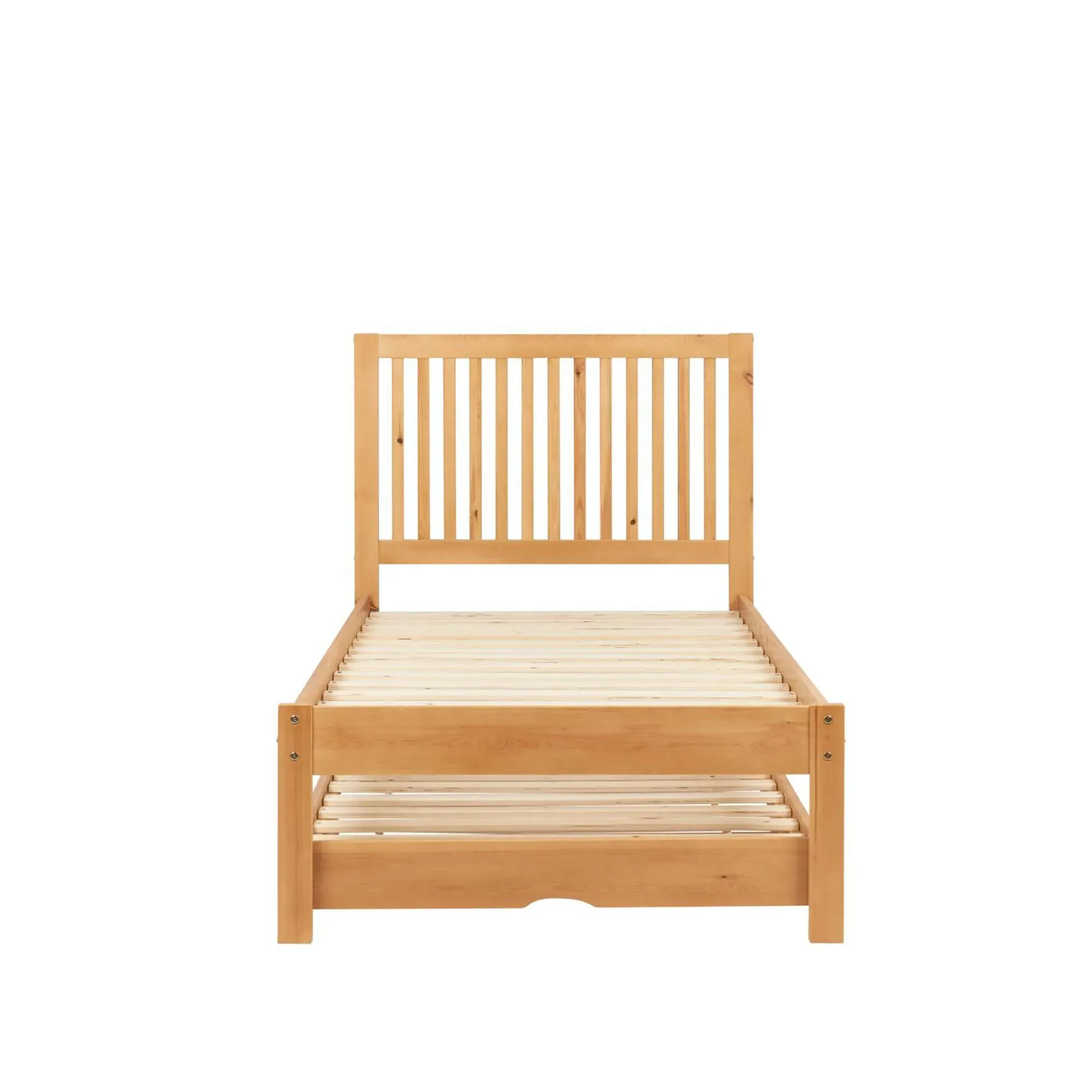 Buxton Single Trundle Bed - Honey Pine