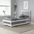 Buxton Single Trundle Bed - White