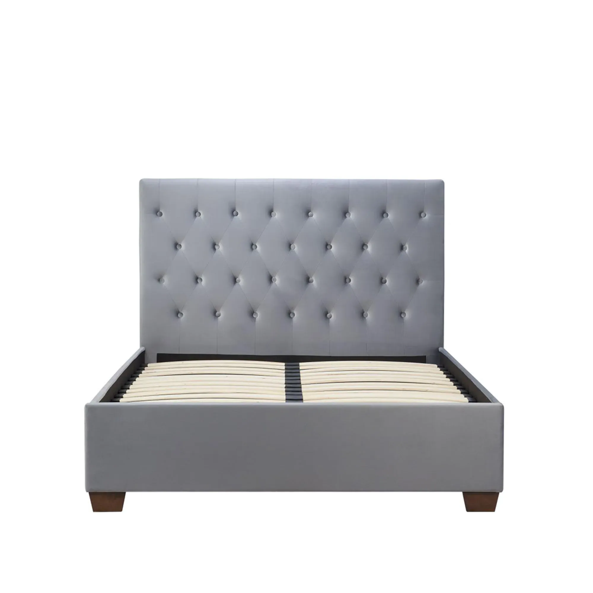 Cologne Fabric Bed - Grey