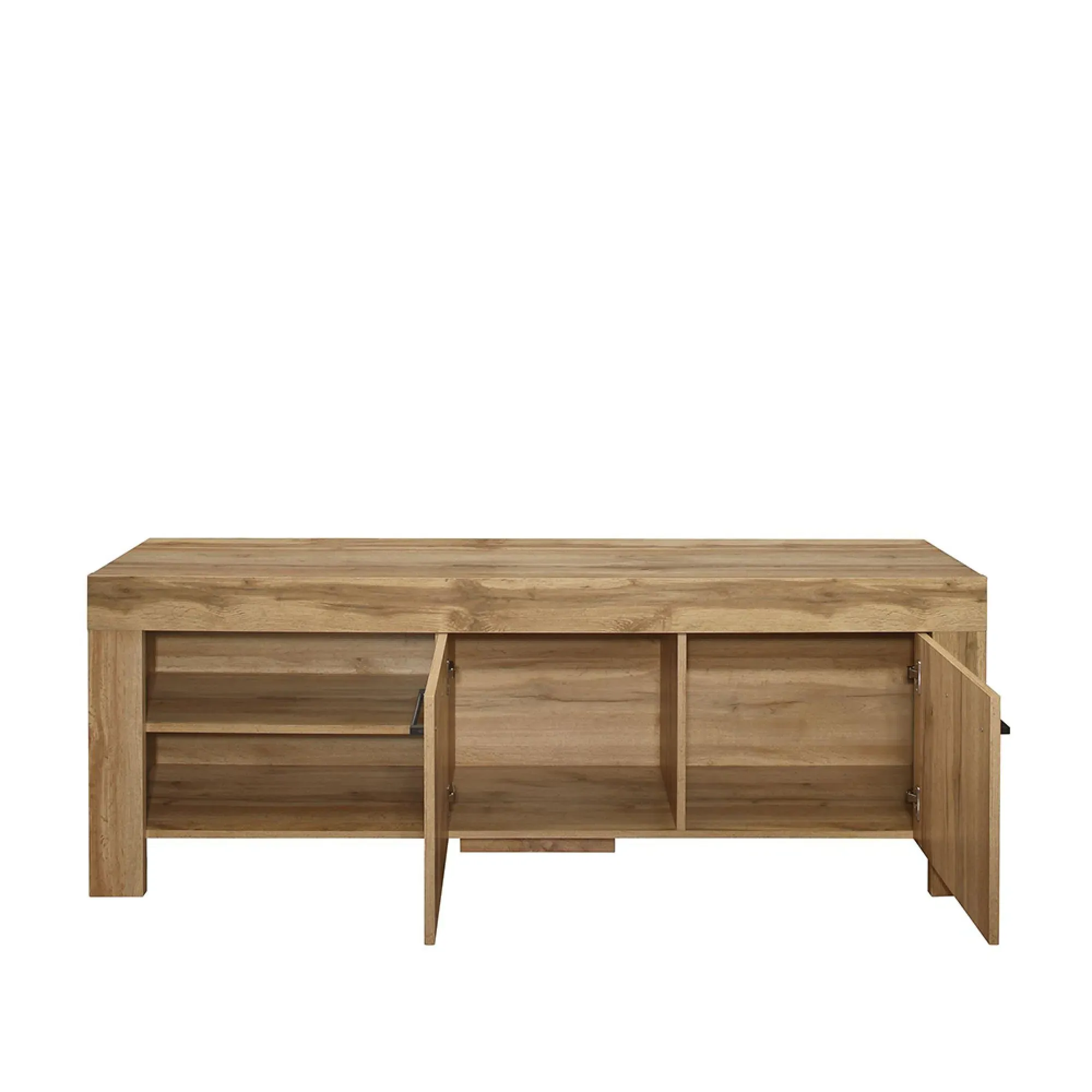 Compton 2 Door TV Unit - Oak