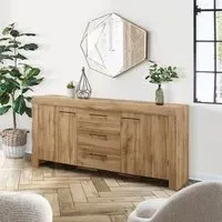 Compton 200cm Extra Large Sideboard - Oak