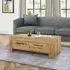 Compton 4 Drawer Coffee Table - Oak