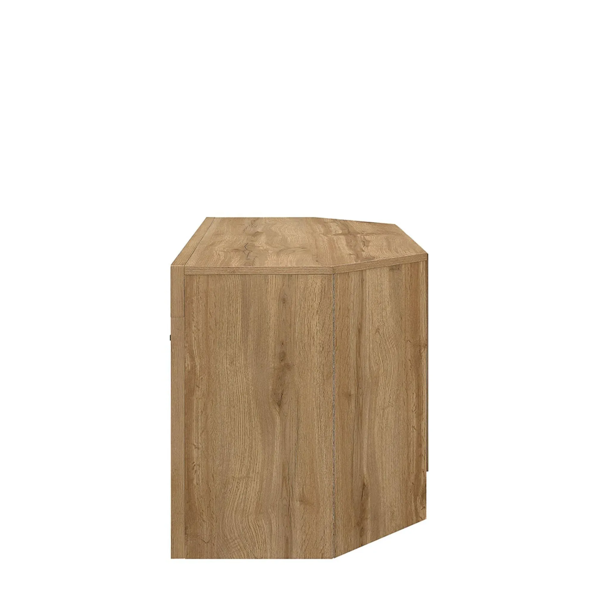 Compton Corner TV Unit with Storage - Oak
