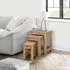 Compton Nest of 3 Tables - Oak