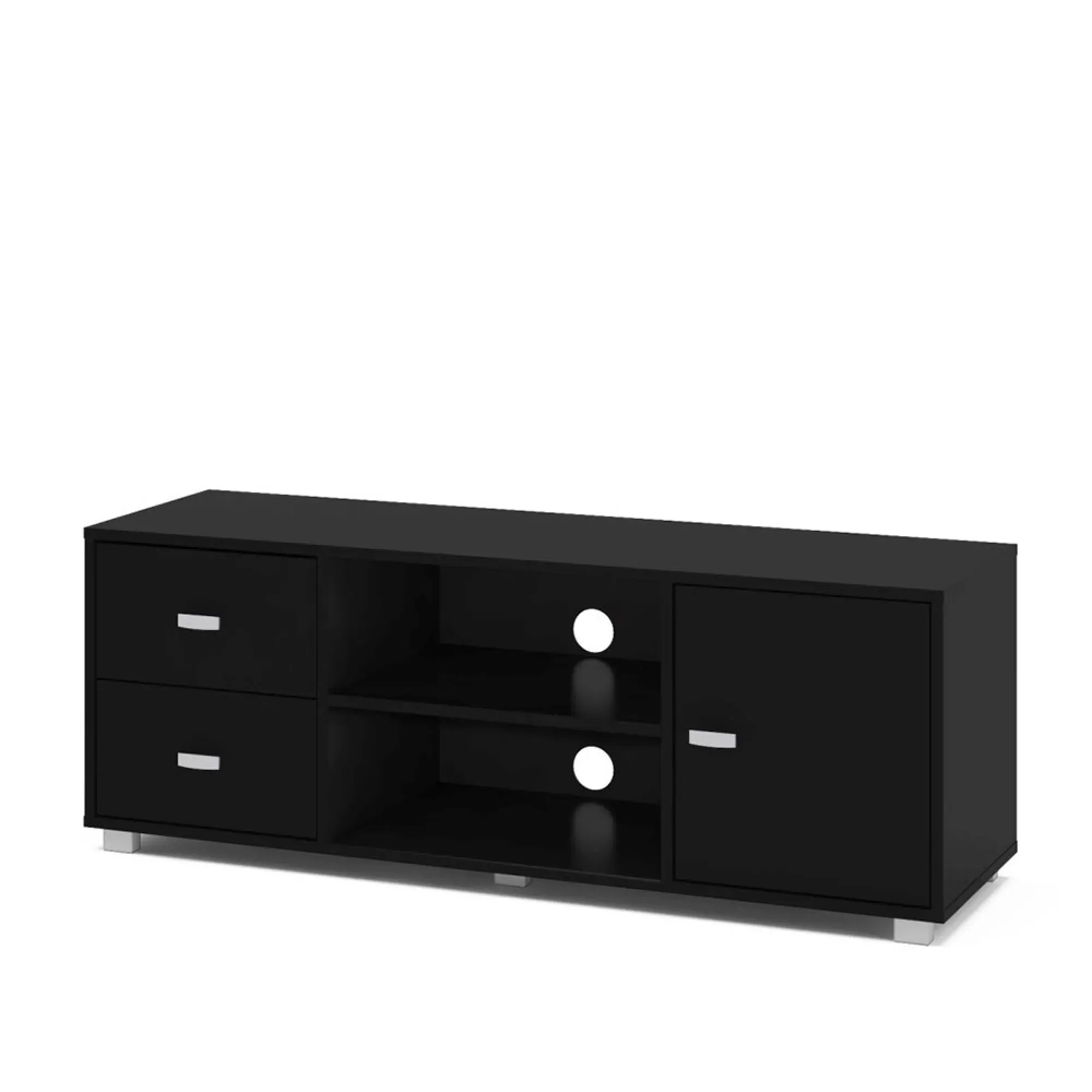 Covent 120cm Storage TV Unit - Black
