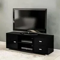 Covent 120cm Storage TV Unit - Black