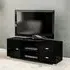 Covent 120cm Storage TV Unit - Black