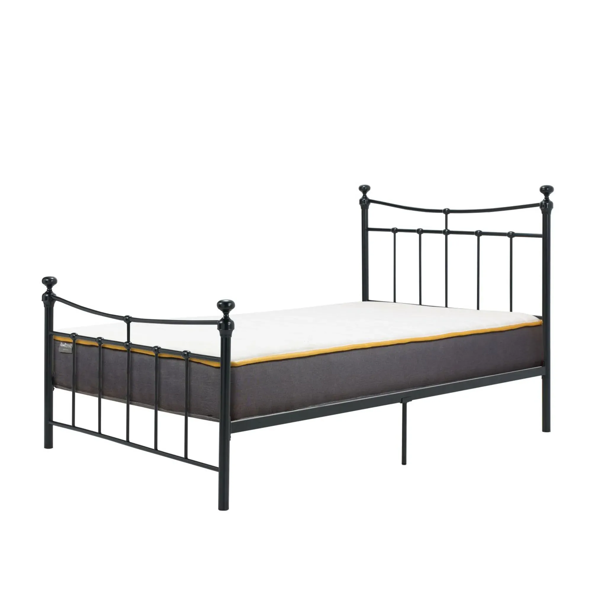 Emily Metal Bed Frame - Black