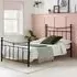 Emily Metal Bed Frame - Black