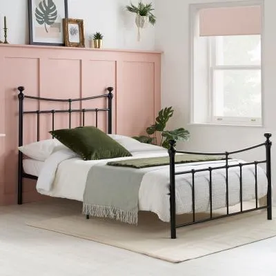 Emily Metal Bed Frame - Black image