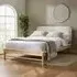 Emmi Fabric Bed - White