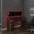 Enzo Gaming Desk - Black and Red