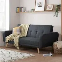 Farrow 3-Seater Sofa Bed - Grey, Fabric
