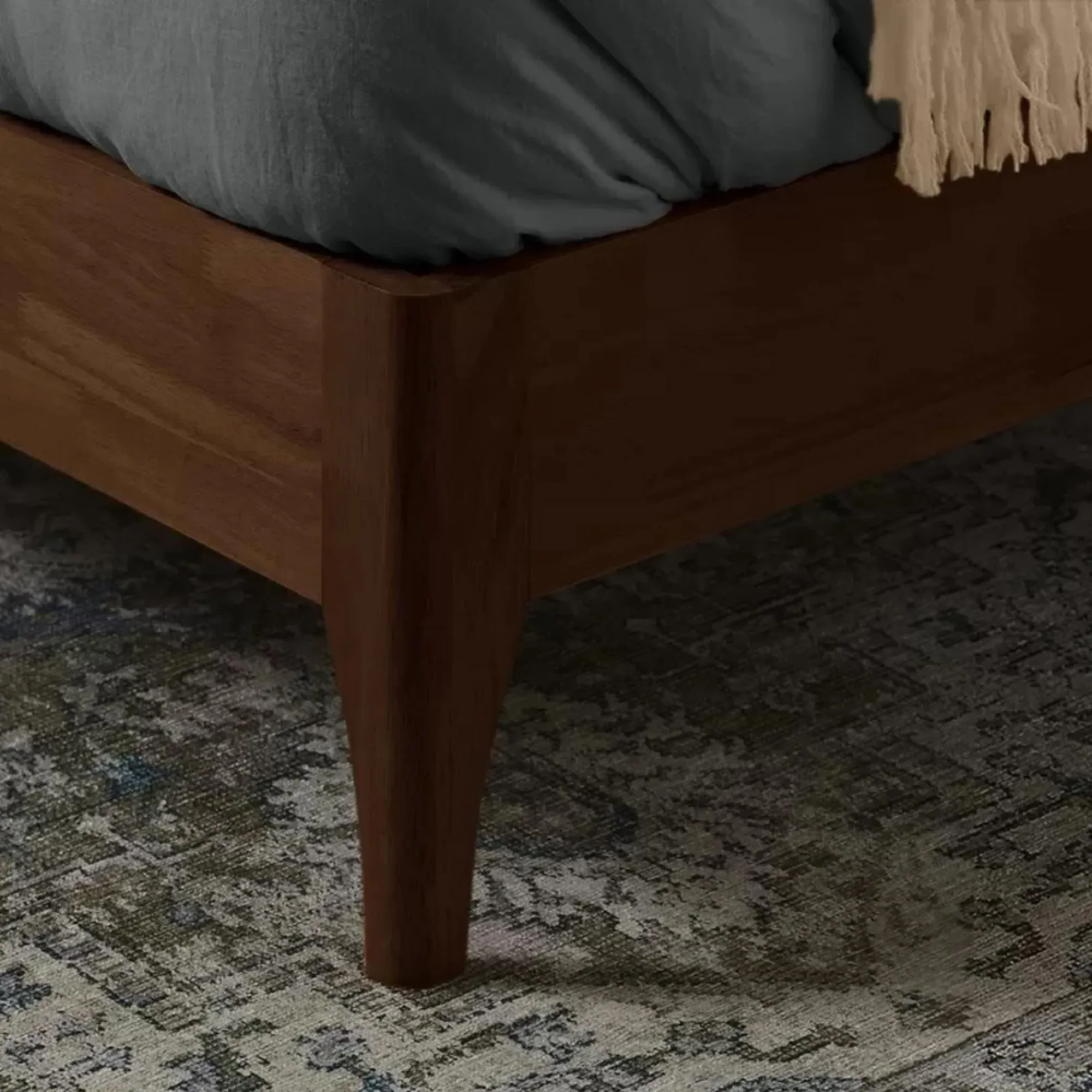 Halfden Bed Frame - Grey