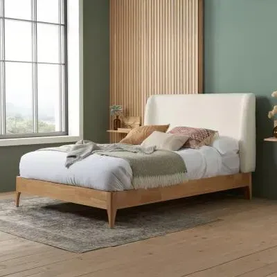 Halfden Bed Frame - White