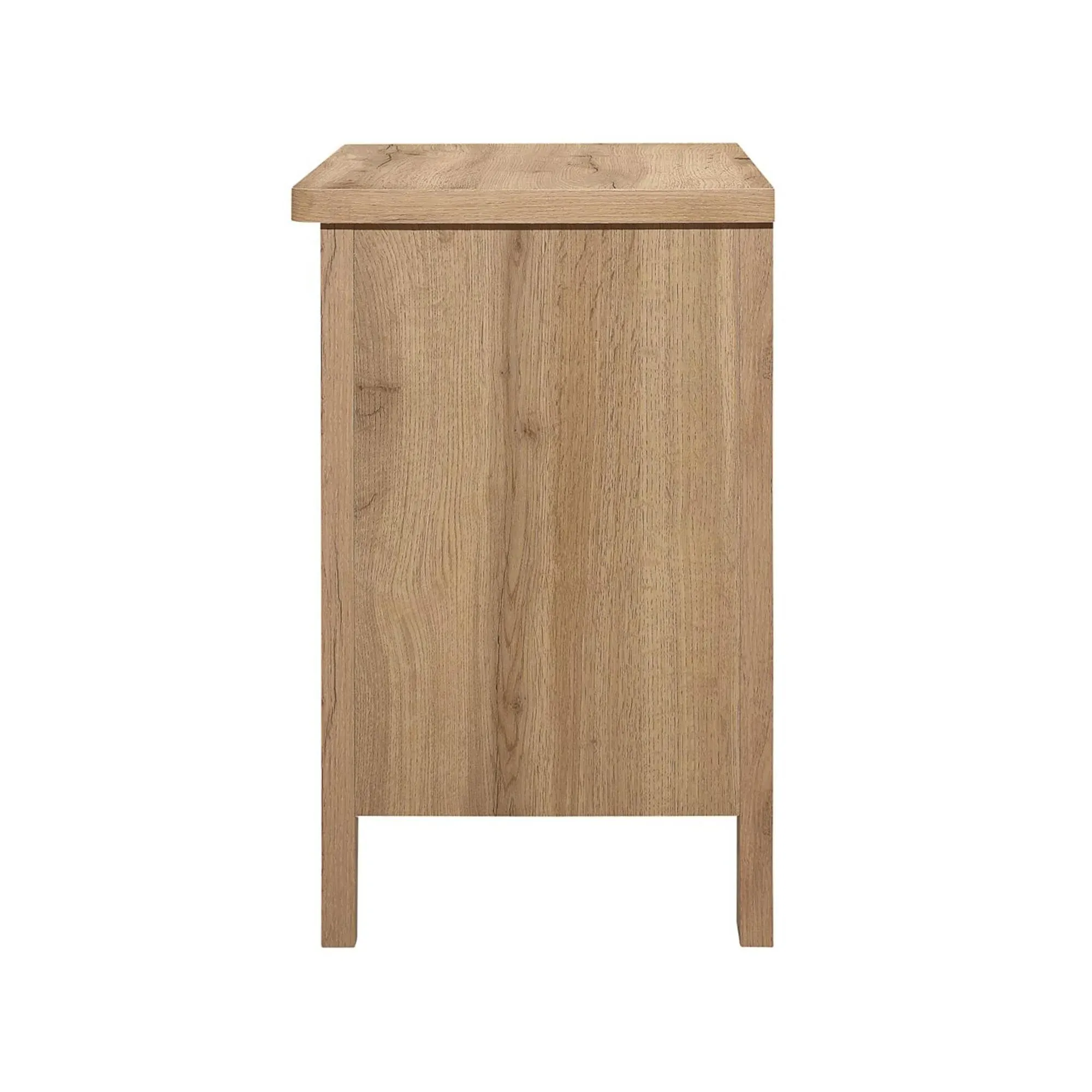Hampstead 3 Drawer Bedside Cabinet - Oak