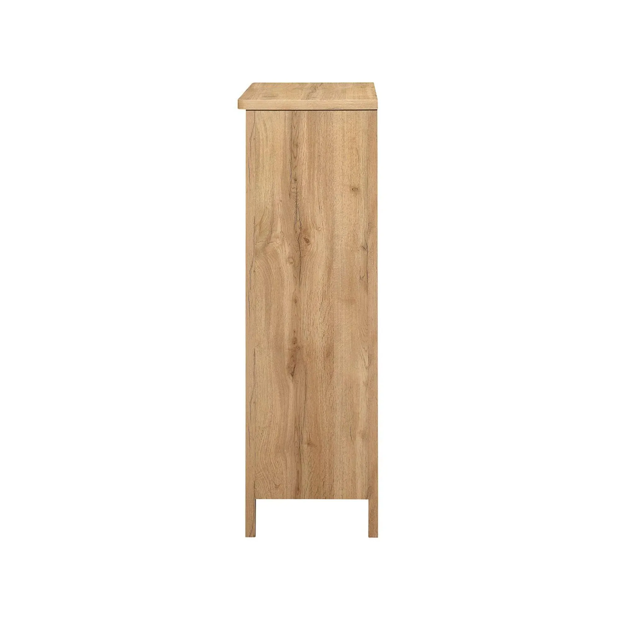 Hampstead 5 Drawer Tall Chest - Oak